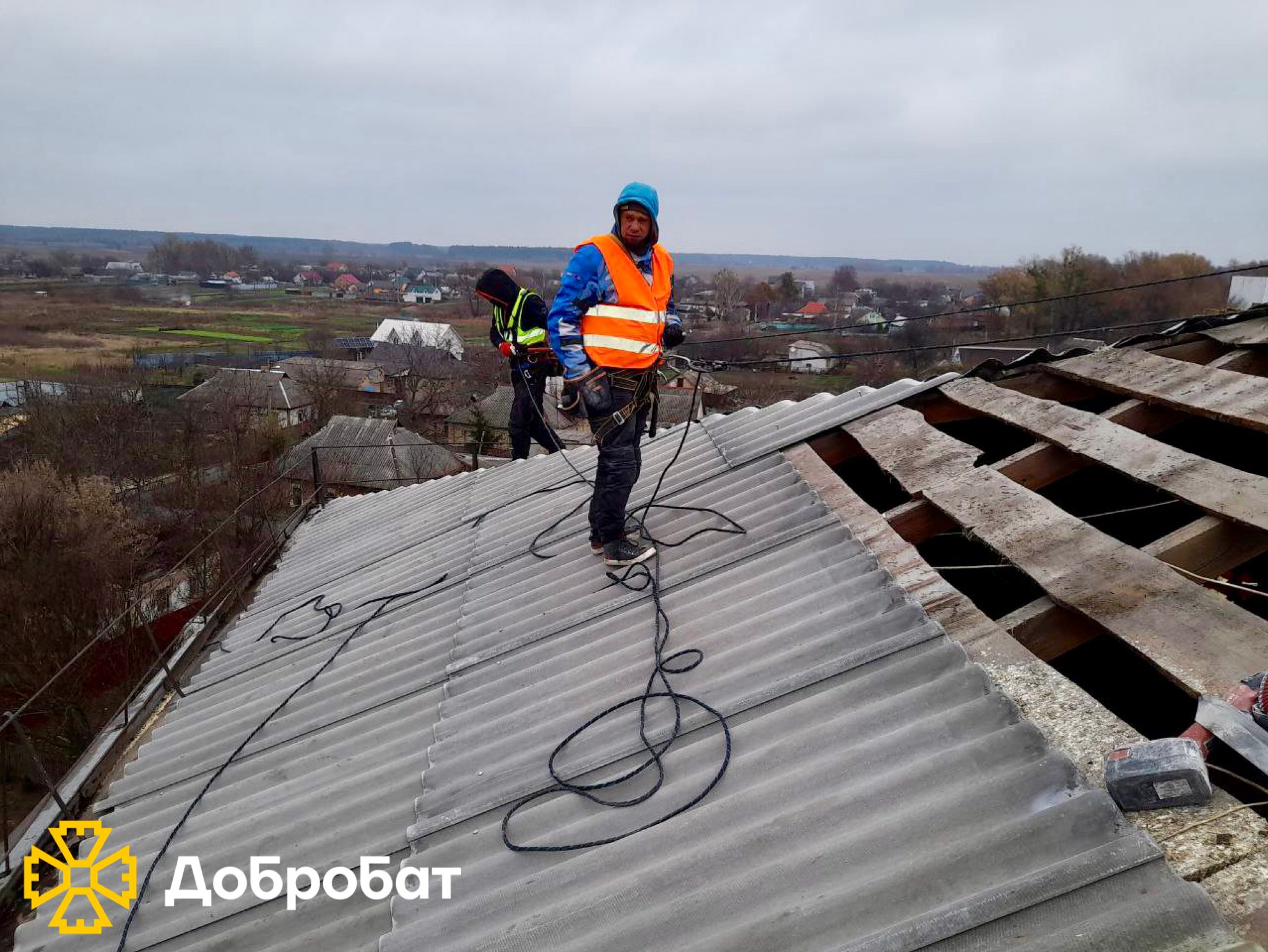 430 volunteers helped with reconstruction at 35 sites: a record-breaking week in Dobrobat