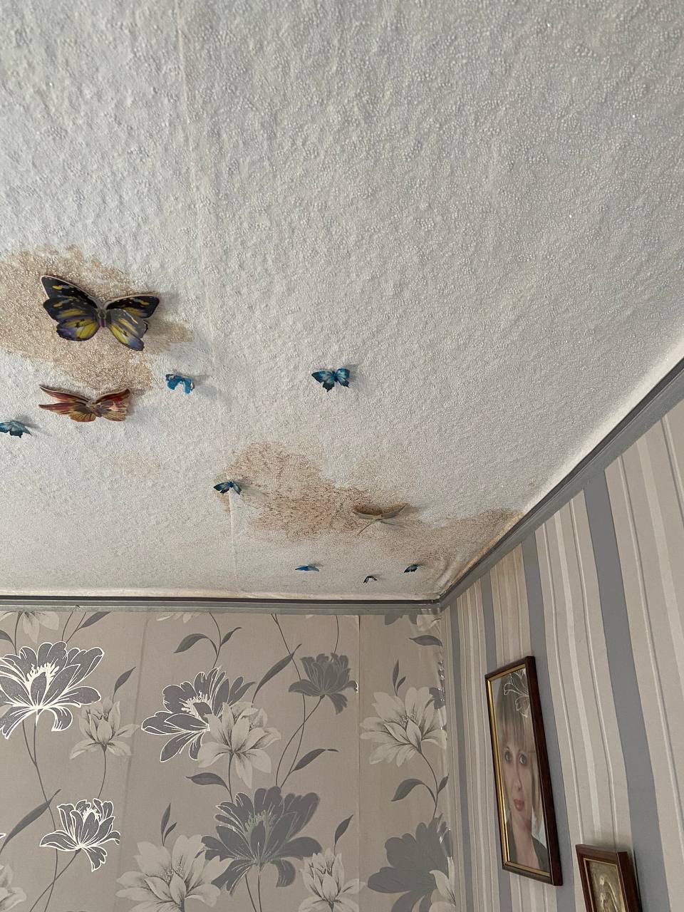 Пошкоджено житло в Запорізьклму районі.