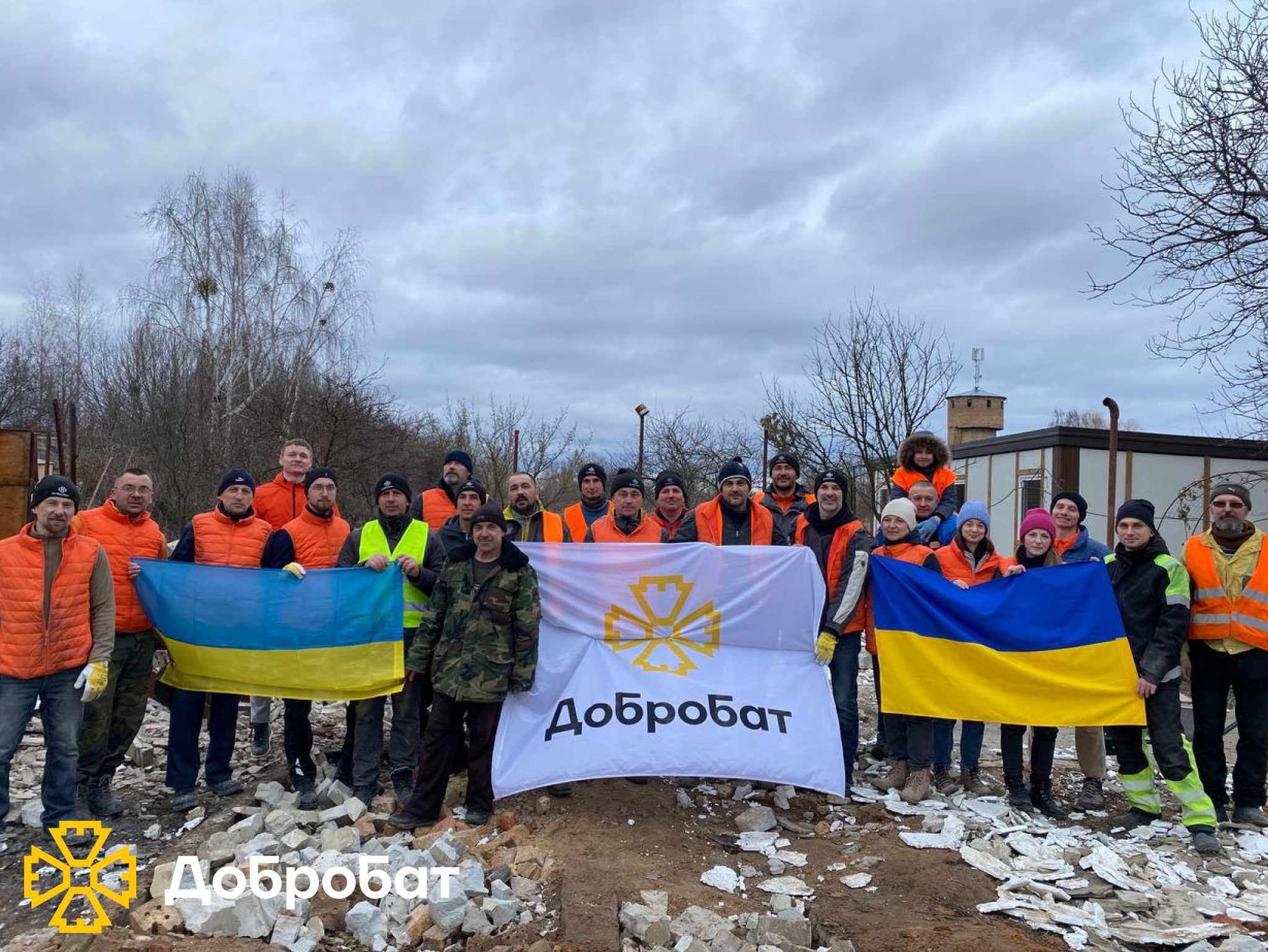 Dobrobat spring kicks off: over 220 volunteers joined urgent reconstruction last week