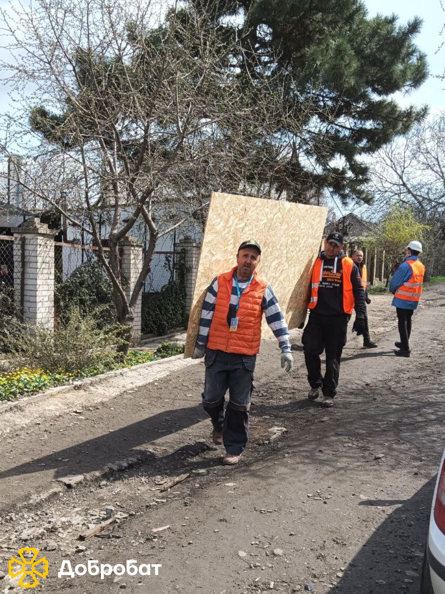 Dobrobat holds the frontline of reconstruction: we share the results of the past week