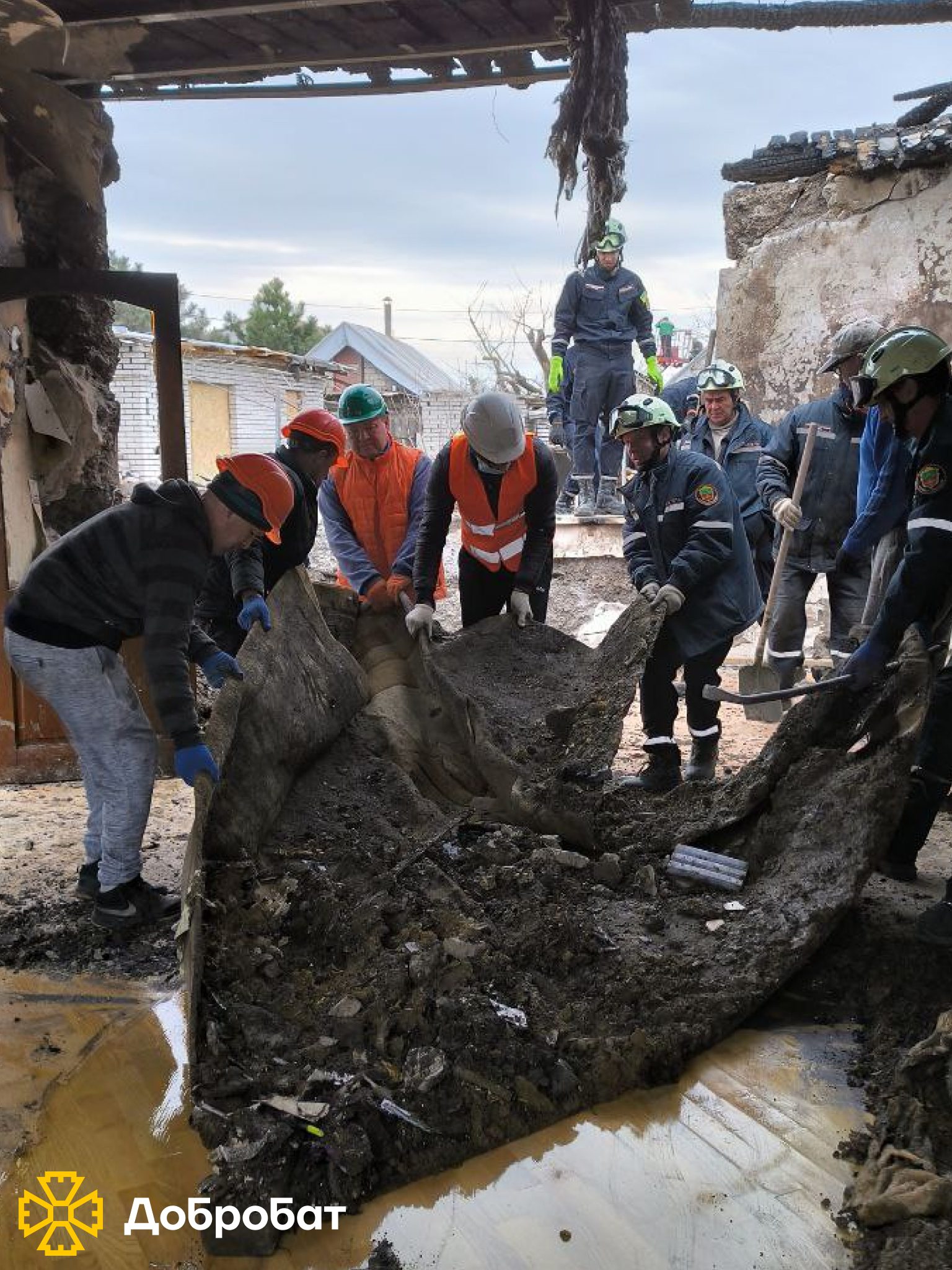 Dobrobat holds the frontline of reconstruction: we share the results of the past week
