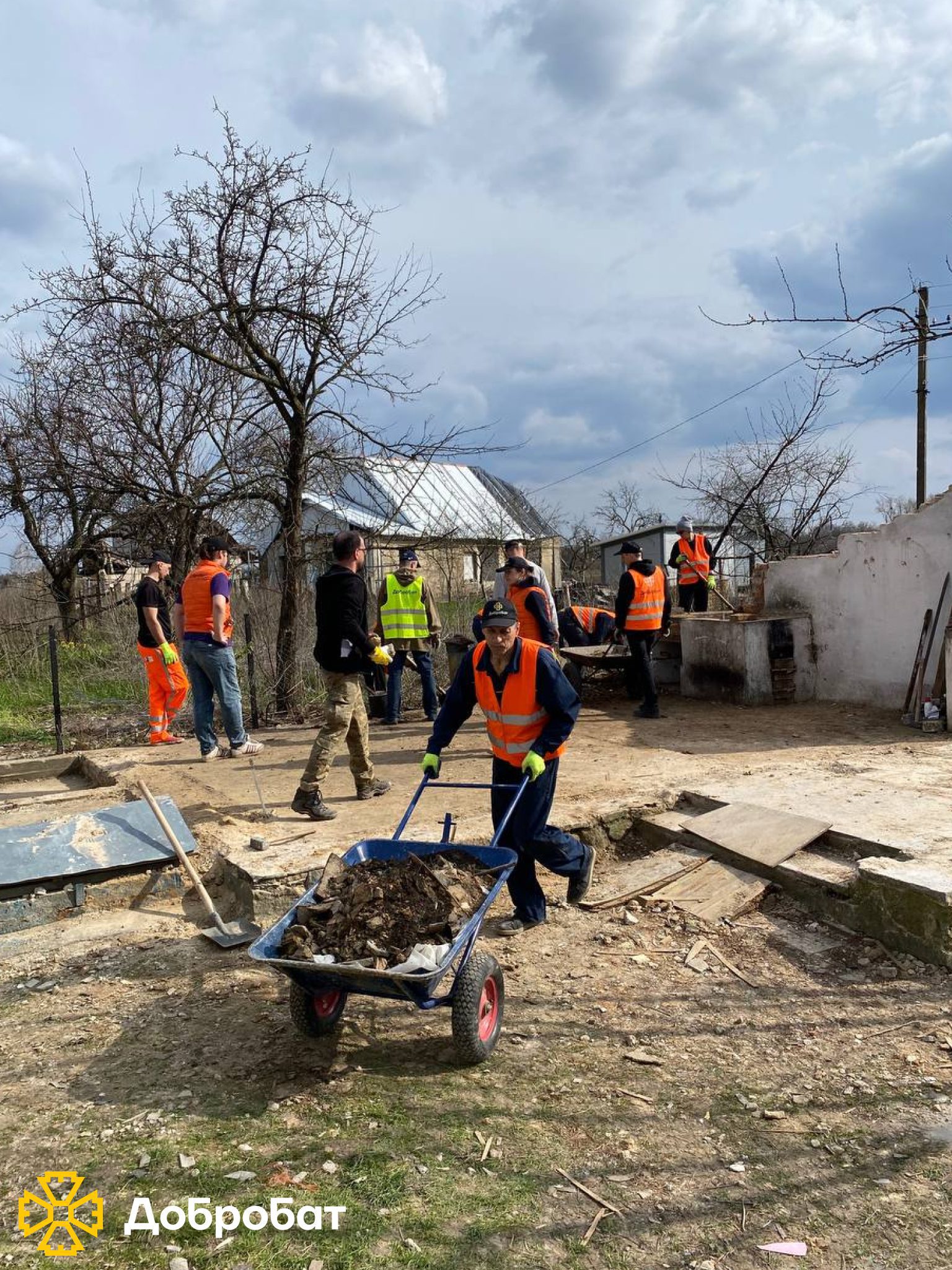 Dobrobat holds the frontline of reconstruction: we share the results of the past week