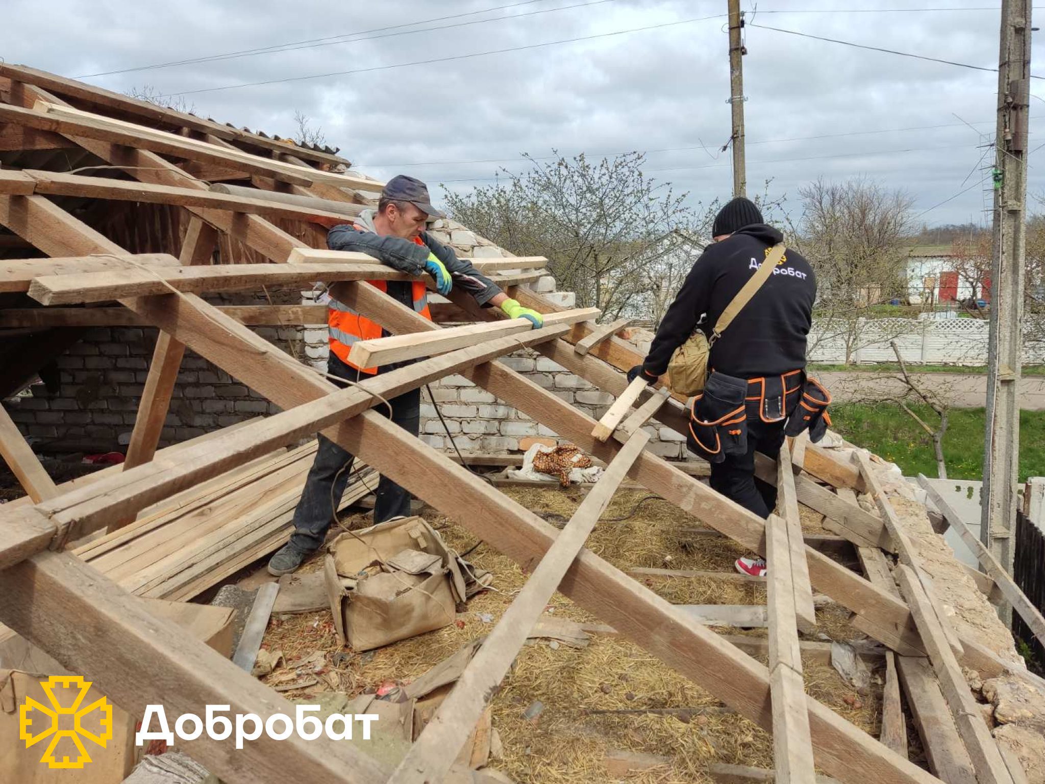 Dobrobat holds the frontline of reconstruction: we share the results of the past week