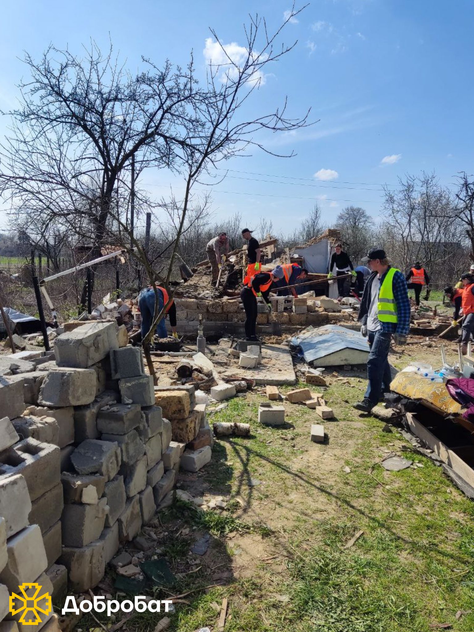Dobrobat holds the frontline of reconstruction: we share the results of the past week