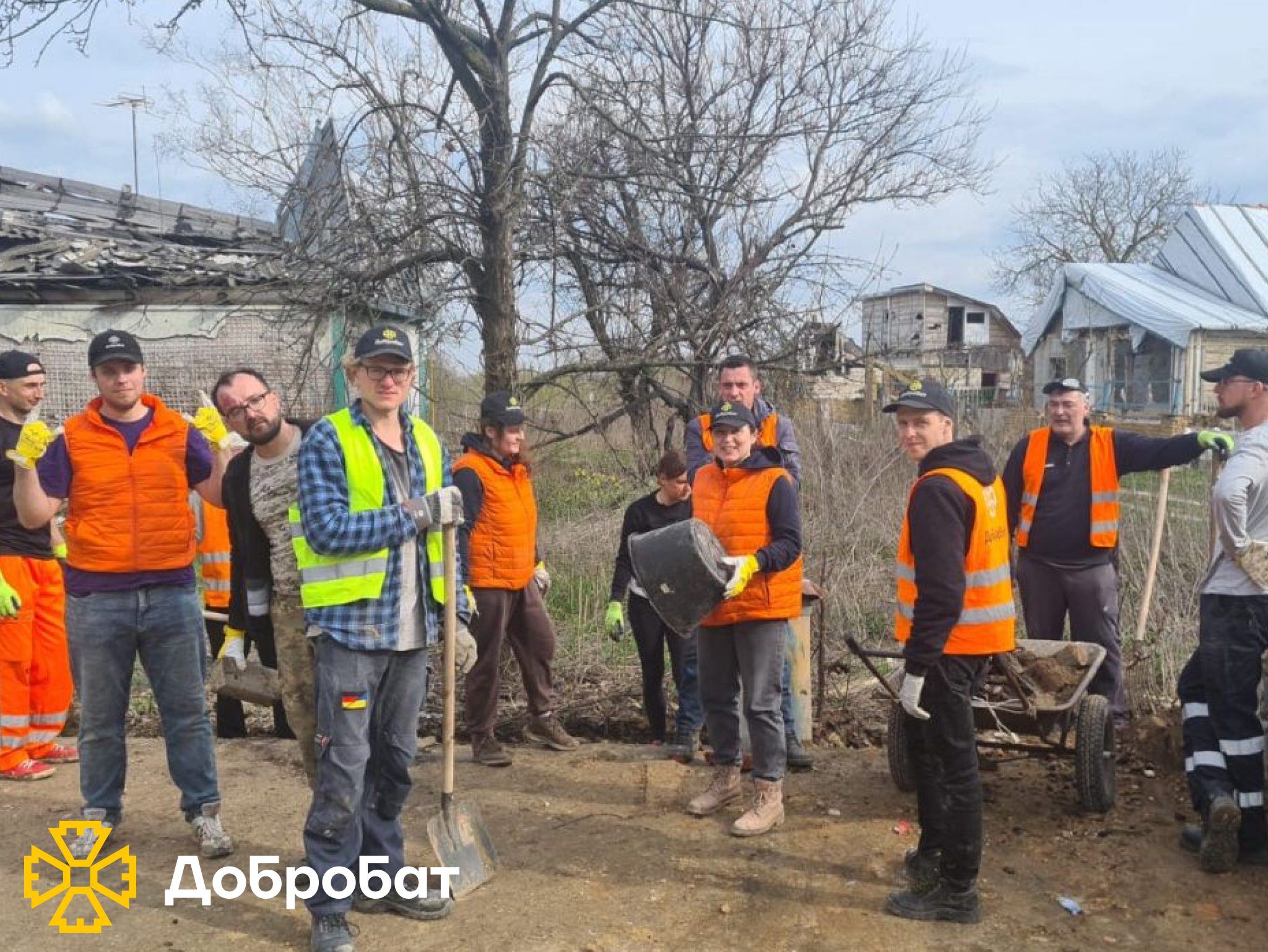 Dobrobat holds the frontline of reconstruction: we share the results of the past week