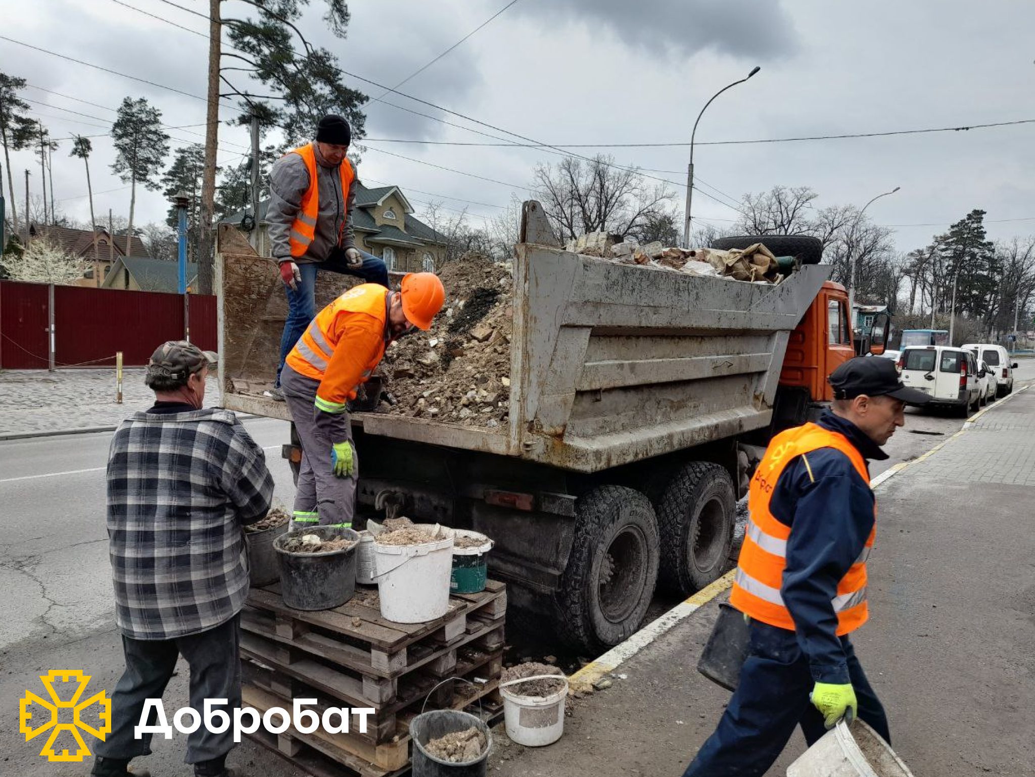Dobrobat holds the frontline of reconstruction: we share the results of the past week