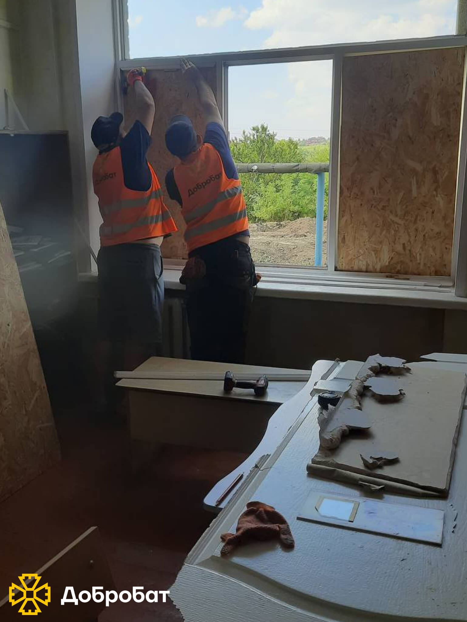 «Добробат» у дії: звітуємо про тиждень відбудови та допомоги після ворожих обстрілів