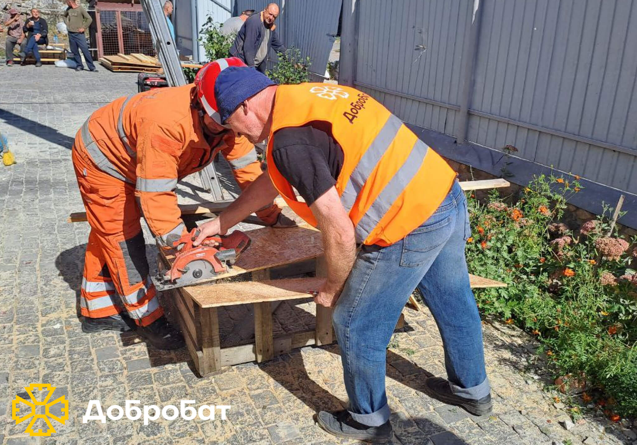 У новому звіті розповідаємо про результати тижня нагальної відбудови силами волонтерів «Добробату» 