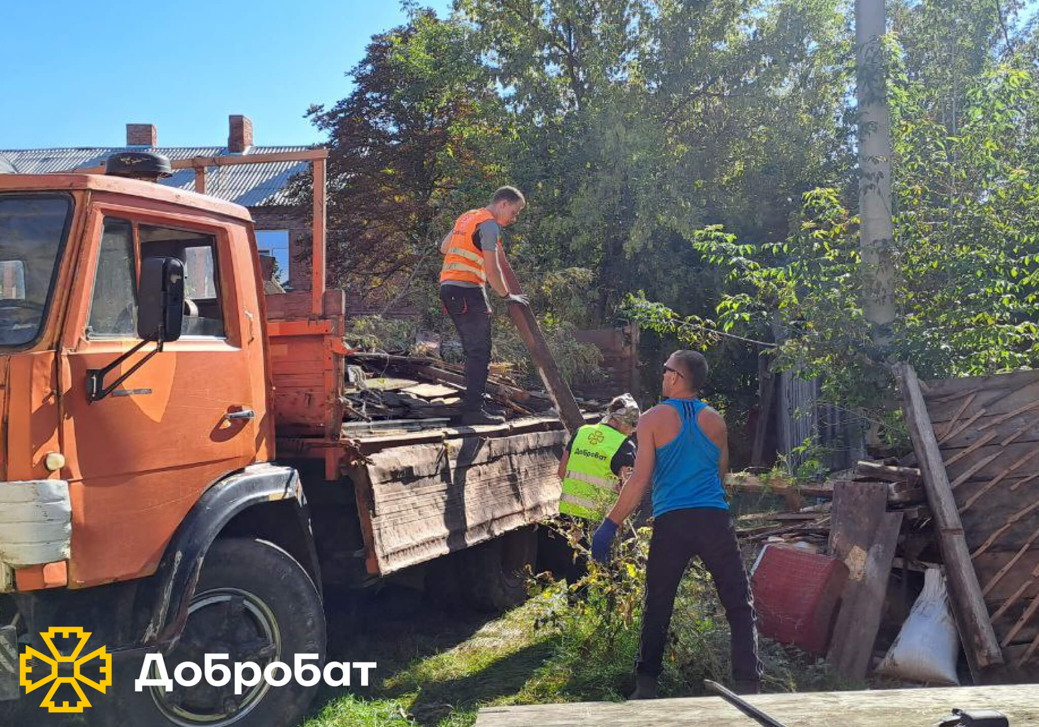 У новому звіті розповідаємо про результати тижня нагальної відбудови силами волонтерів «Добробату» 