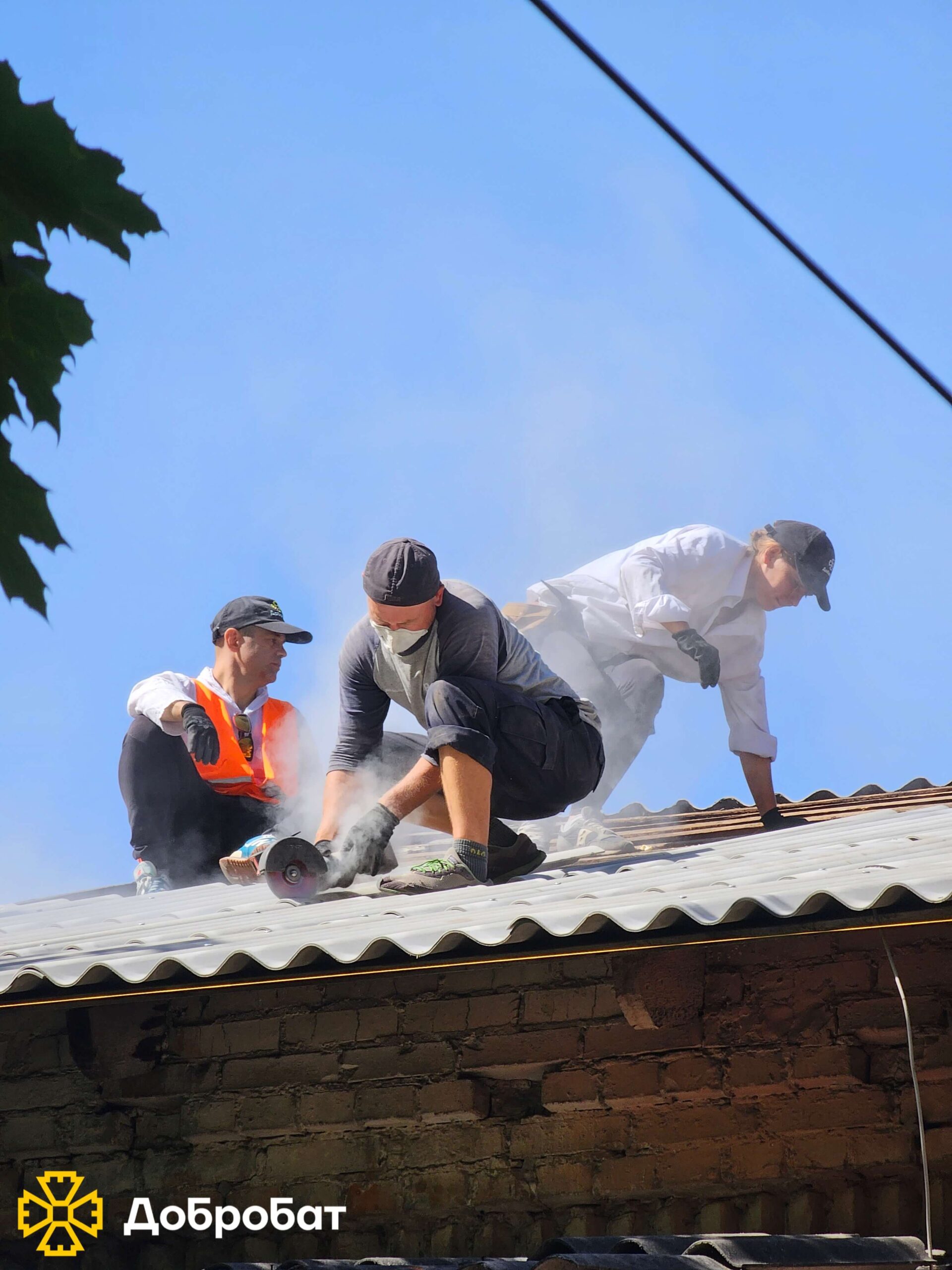 У новому звіті розповідаємо про результати тижня нагальної відбудови силами волонтерів «Добробату» 