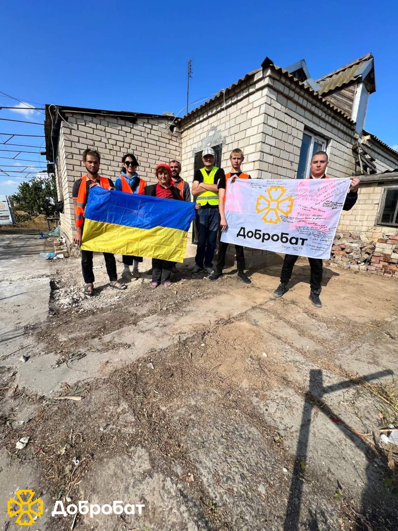 Понад 140 добровольців взяли участь у відновлювальних роботах минулого тижня: «Добробат» звітує про тиждень відбудови