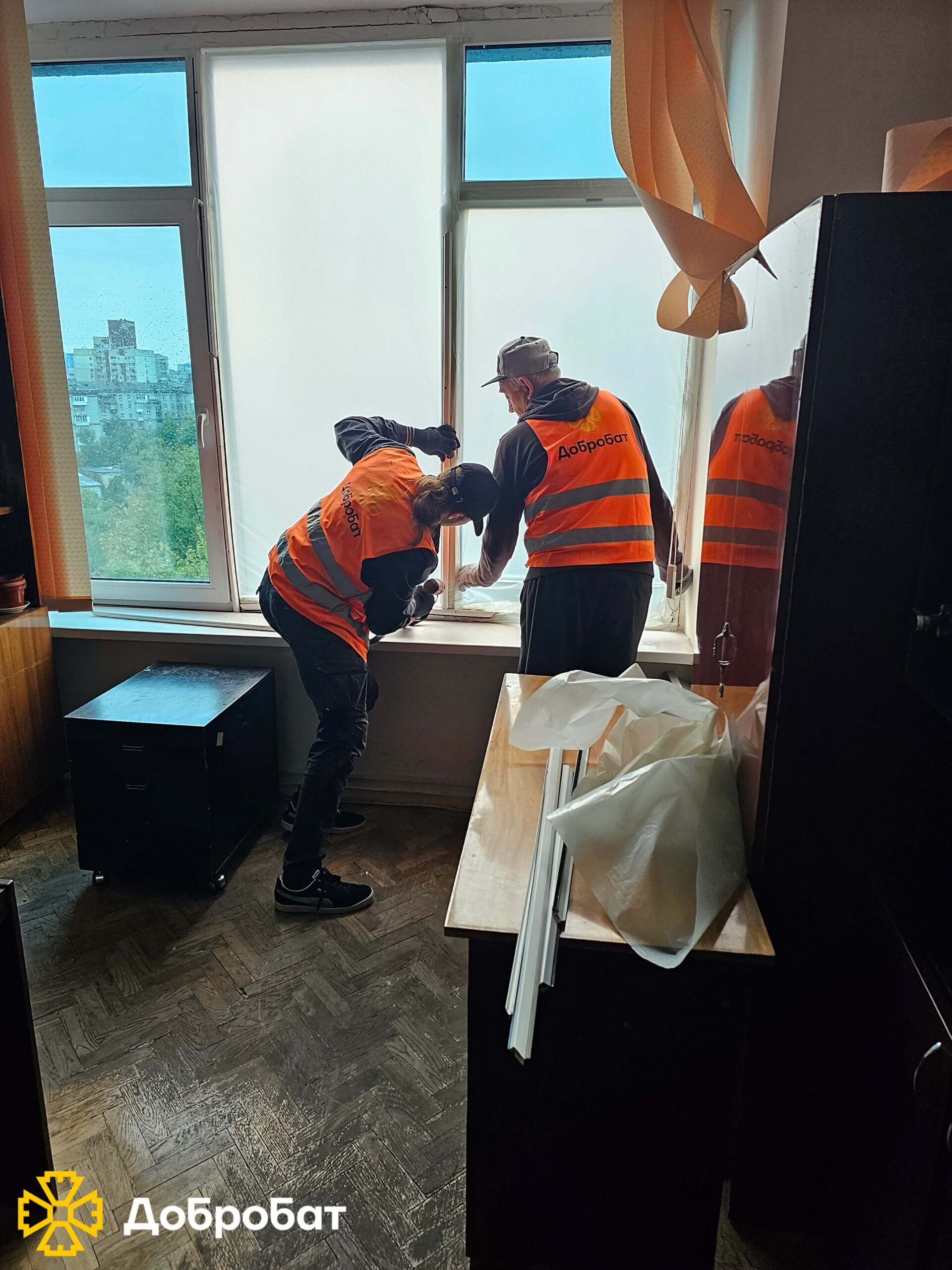 Понад 140 добровольців взяли участь у відновлювальних роботах минулого тижня: «Добробат» звітує про тиждень відбудови